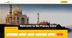 Desktop Screenshot of goplacesindia.com